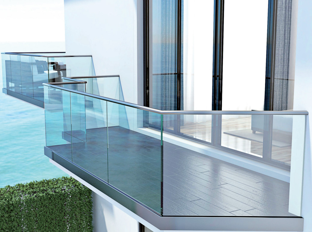 無框玻璃欄桿：現代建筑的透明美學與安全守護者