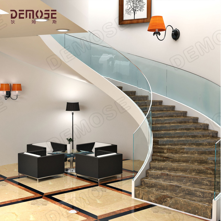 尼日利亞室內弧形樓梯工程