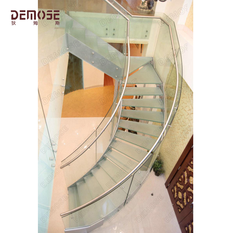 孟加拉Mahadi別墅鋼玻璃樓梯和欄桿