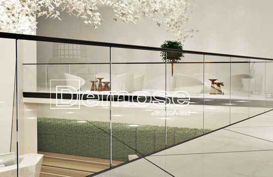 不銹鋼玻璃欄桿為何會使用夾膠玻璃?