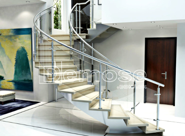 不銹鋼樓梯扶手圖片 不銹鋼樓梯扶手圖片