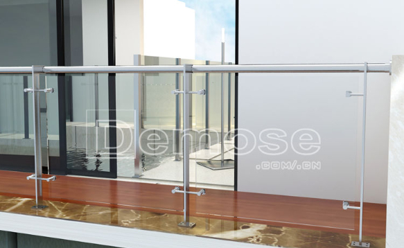 不銹鋼玻璃欄桿立柱