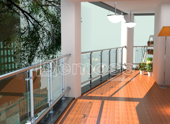 不銹鋼玻璃欄桿 不銹鋼玻璃欄桿