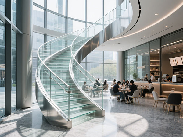 螺旋的隱喻：弧形樓梯中的空間詩學
