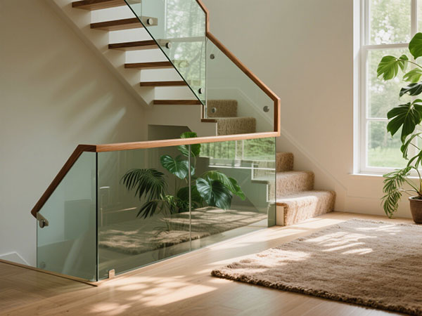 帶玻璃面板的樓梯:現(xiàn)代空間的通透美學與安全設計