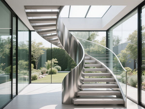 廣州佛山別墅樓梯設計，開啟藝術與功能的雙重盛宴