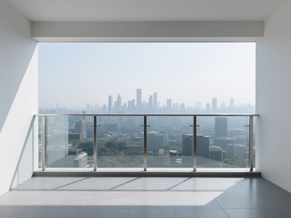 不銹鋼夾玻璃陽臺欄桿多少錢一方