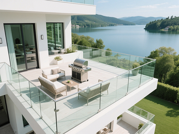 鋼化玻璃陽臺護欄:現代家居的隱形守護者