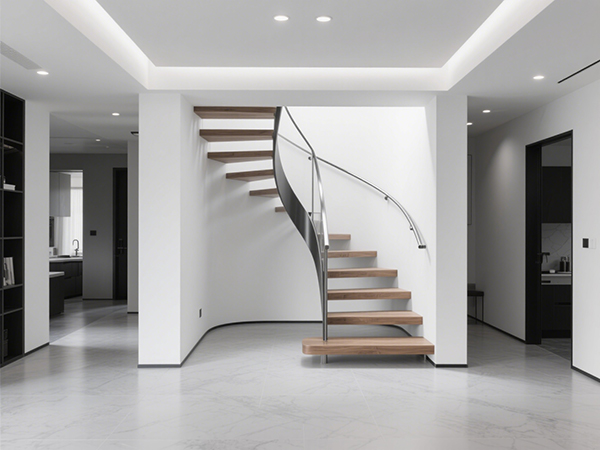 旋轉樓梯設計:讓別墅和復式裝修更高級的秘訣